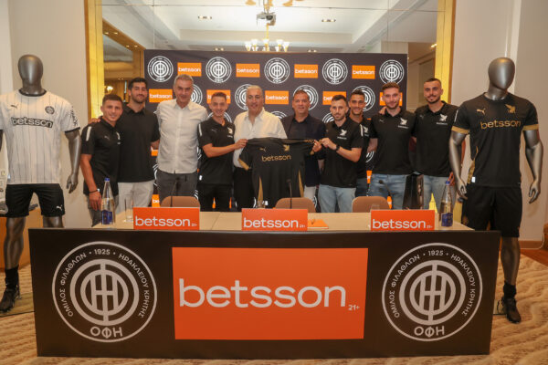 Betsson και ΟΦΗ Κρήτης F.C ανακοινώσαν νέα συνεργασία